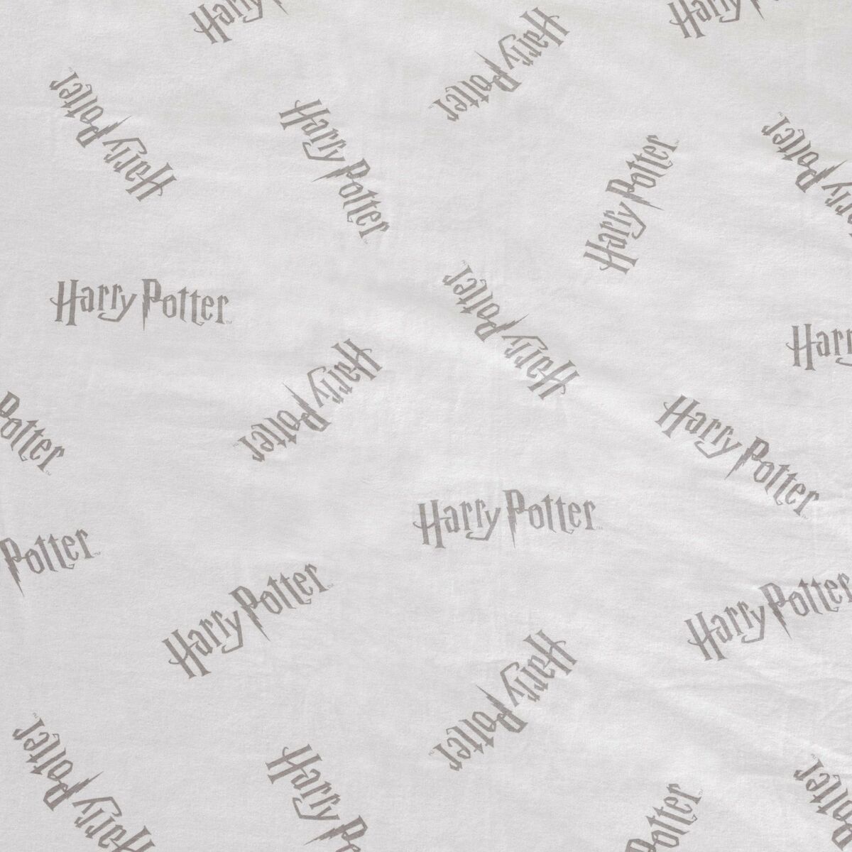 Bunntrekk Harry Potter Hvit Grå Seng 105